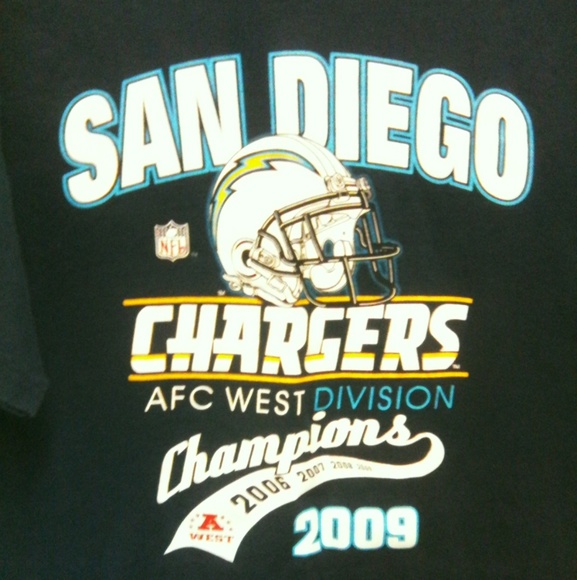 NFL San Diego Chargers Men's Large Shirt - Picture 3 of 7